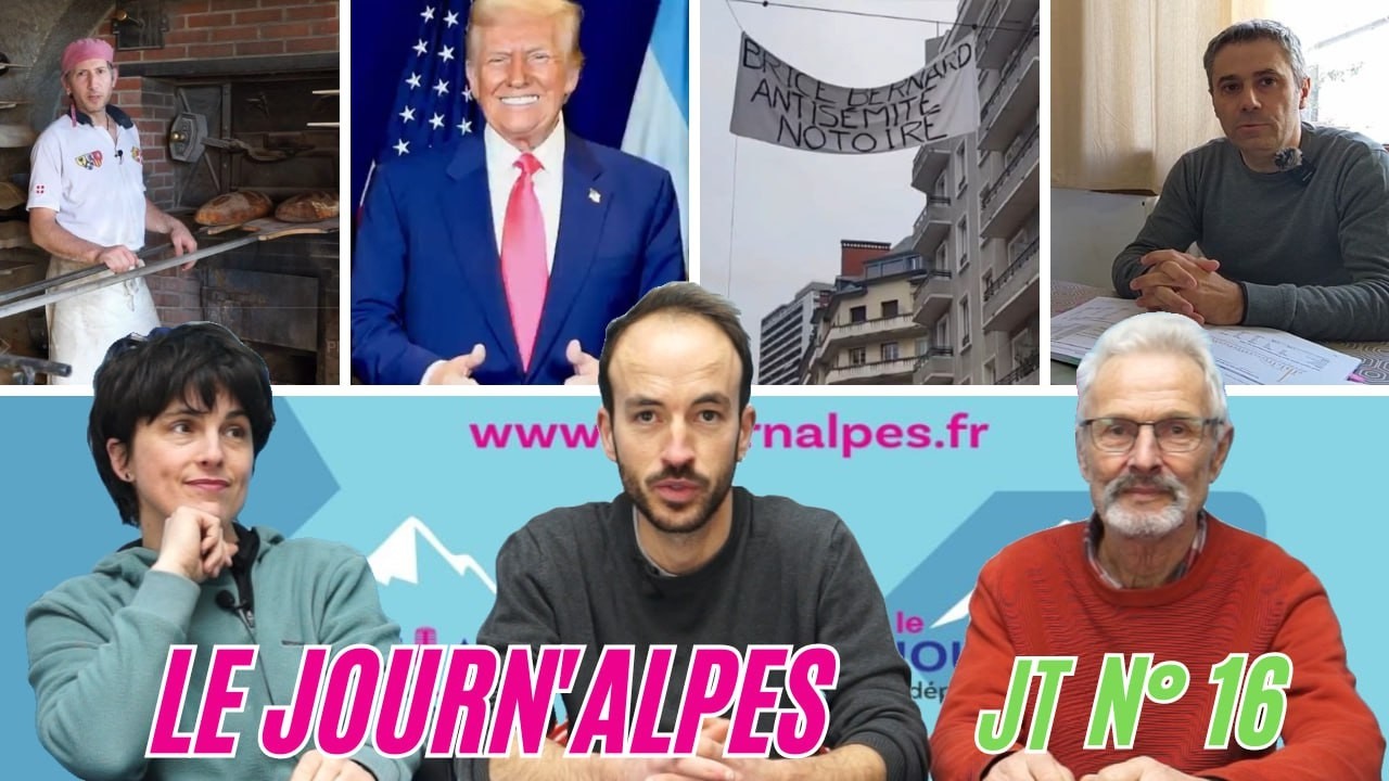 Journ'Alpes n°16 - Prix de l'eau, Fin des papèteries, Fakenews au gouvernement, Trump & pol-ICE