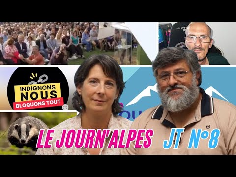 Le JOURN'Alpes Le JT N8 La rentrée politique, éducative, culturelle